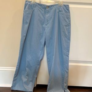Size 12 Blue Capri